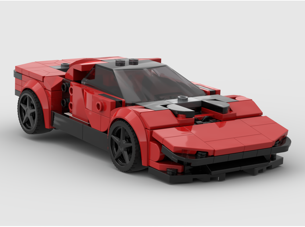 LEGO MOC-257542 77254 FERRARl Daytona Sp3 by ZacMontesquieu ...