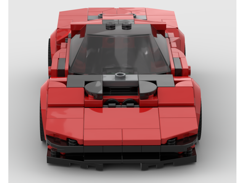 LEGO MOC-257542 77254 FERRARl Daytona Sp3 by ZacMontesquieu ...