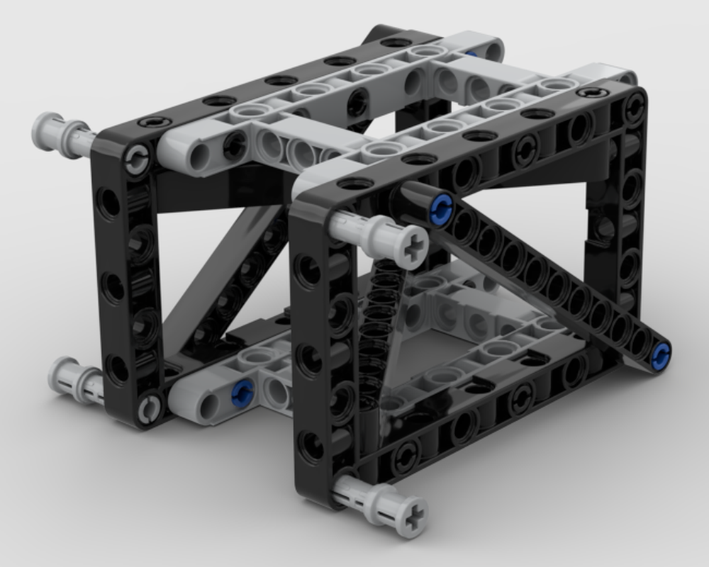 LEGO MOC-257544 frame assembly alternative by Lupine technology ...