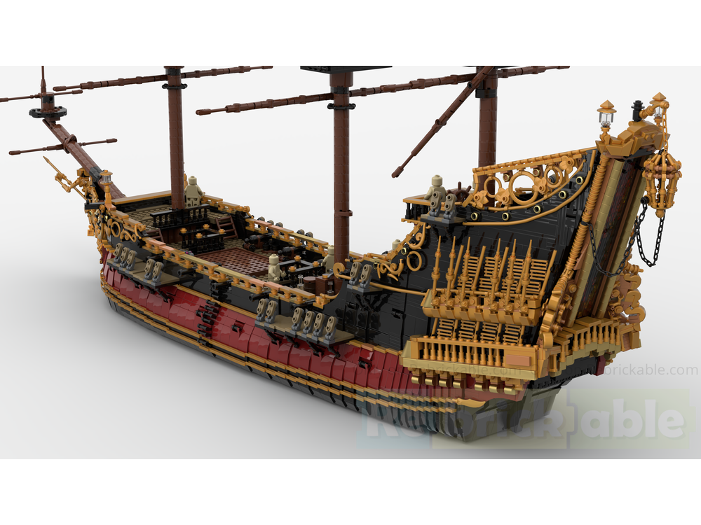 LEGO MOC-257551 The Queen Anne's Revenge by HAFL | Rebrickable - Build ...