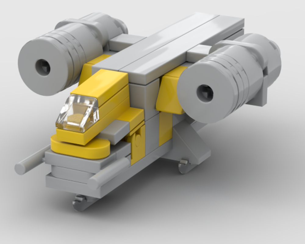 LEGO MOC-257556 Micro New Razor Crest by Build It Brothers ...
