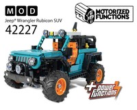 42227 Jeep® Wrangler Rubicon SUV RC MOD for Power Function Motors