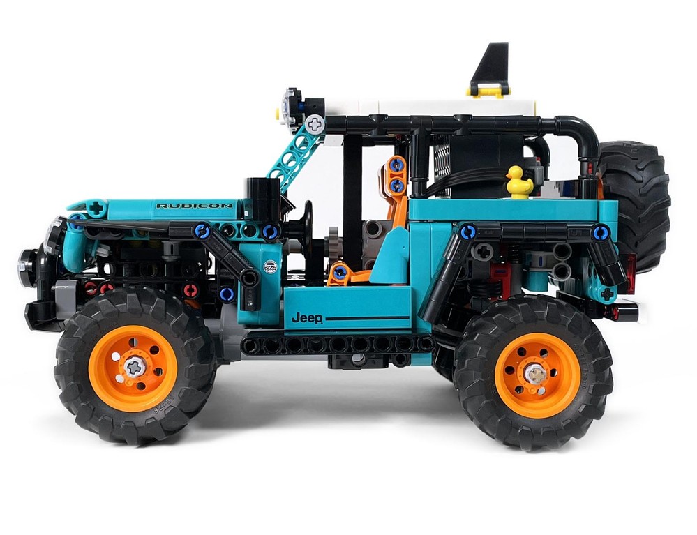 LEGO MOC-257565 42227 Jeep® Wrangler Rubicon SUV RC MOD for Power