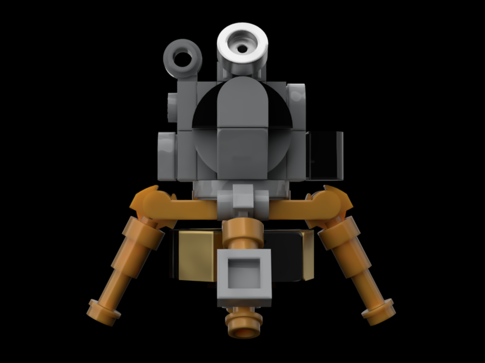 LEGO MOC-257653 Apollo 11 Tranquility Base 1:160 by ej76az ...