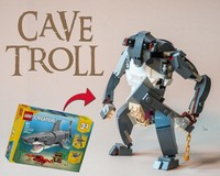 Cave Troll LOTR Lord of the Rings 31381 alternative build