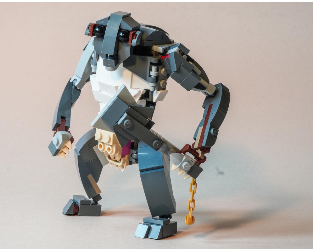 LEGO MOC-257663 Cave Troll LOTR Lord of the Rings 31381 alternative