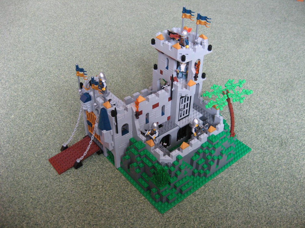 ankomme død afslappet LEGO MOC 6081 King's Mountain Fortress remake by wanucha | Rebrickable -  Build with LEGO