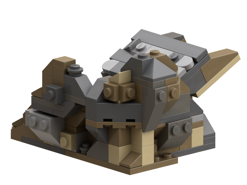 LEGO MOC-257696 Stone Ascent by Blockross | Rebrickable - Build with LEGO