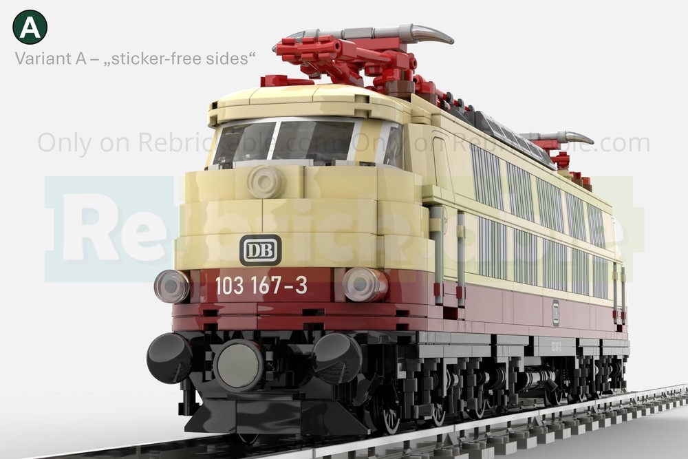 LEGO MOC-257767 BR 103 - The former flagship of the Deutsche Bahn