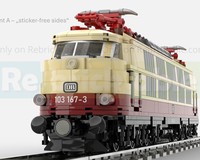 Lemaco レマコ DB103 174-9 クリーム・赤・黒 HO-047 LEGO MOC-257767 BR 103 - The former flagship of the Deutsche Bahn