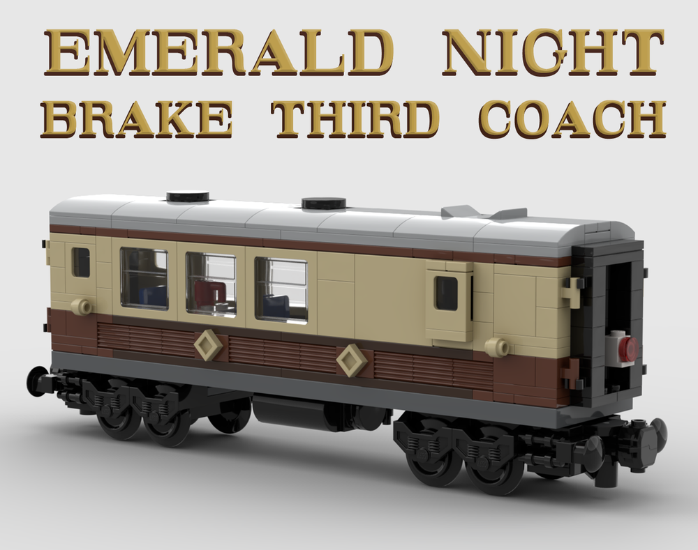 LEGO MOC-257807 Emerald Night Brake Coach by graukatze0 | Rebrickable ...