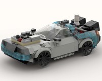 Delorean time machine 1885 version