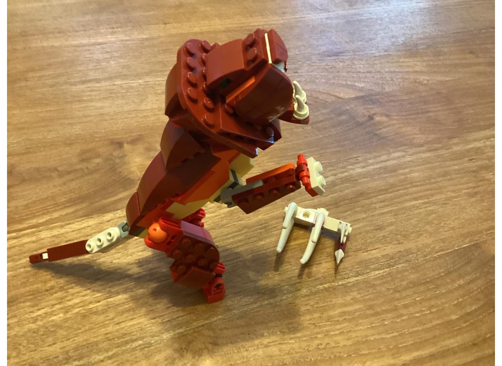 LEGO MOC-257845 Bone Crushing Lion 31379 by Jwfisch1989 | Rebrickable ...