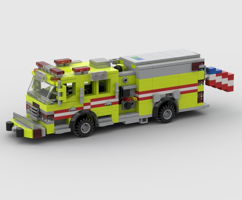 LEGO MOC-257848 SGFD Engine by rescuebricks87 | Rebrickable - Build ...