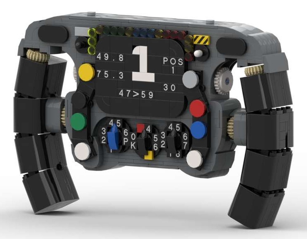 LEGO MOC-257855 MCL36 F1 Steering Wheel by HoTingV5 | Rebrickable ...