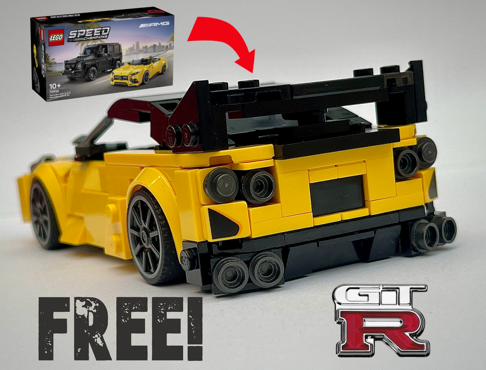 LEGO MOC-257887 [FREE] 76924 Nissan GT-R R35 by YourFavouriteMocs