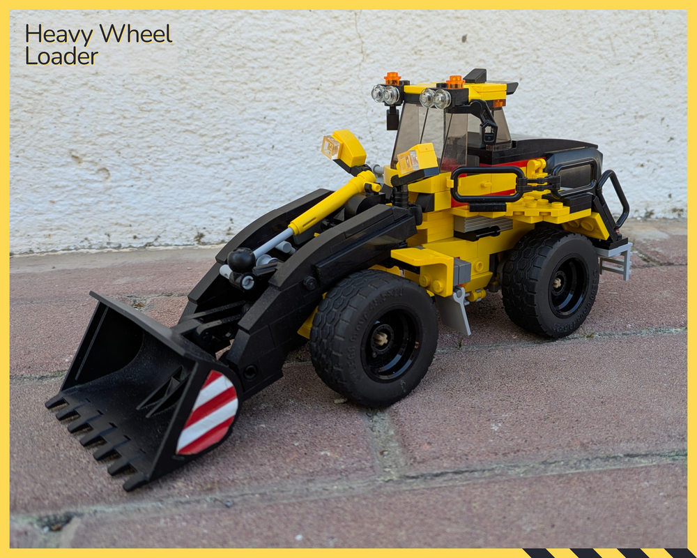 LEGO MOC-257905 Heavy Wheel Loader by JaumeR | Rebrickable - Build with ...