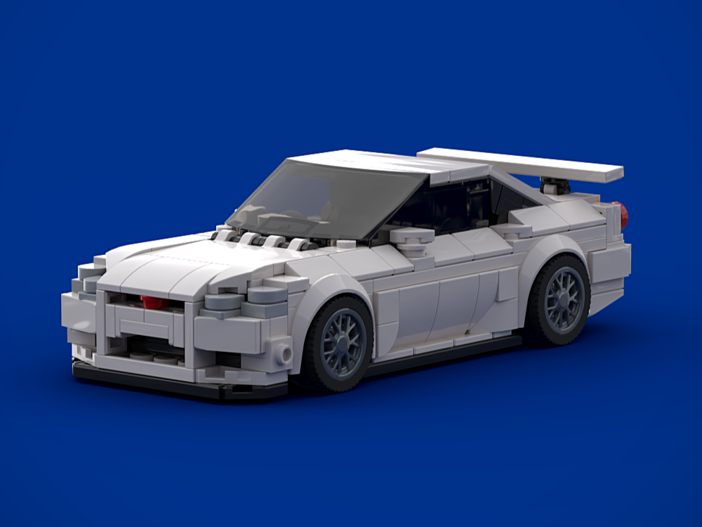 LEGO MOC-257943 Nissan Skyline GT-R r34 by C.M.D | Rebrickable - Build ...