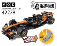 42228 McLaren MCL39 F1 Car RC MOD for Power Function & BuWizz Mortors