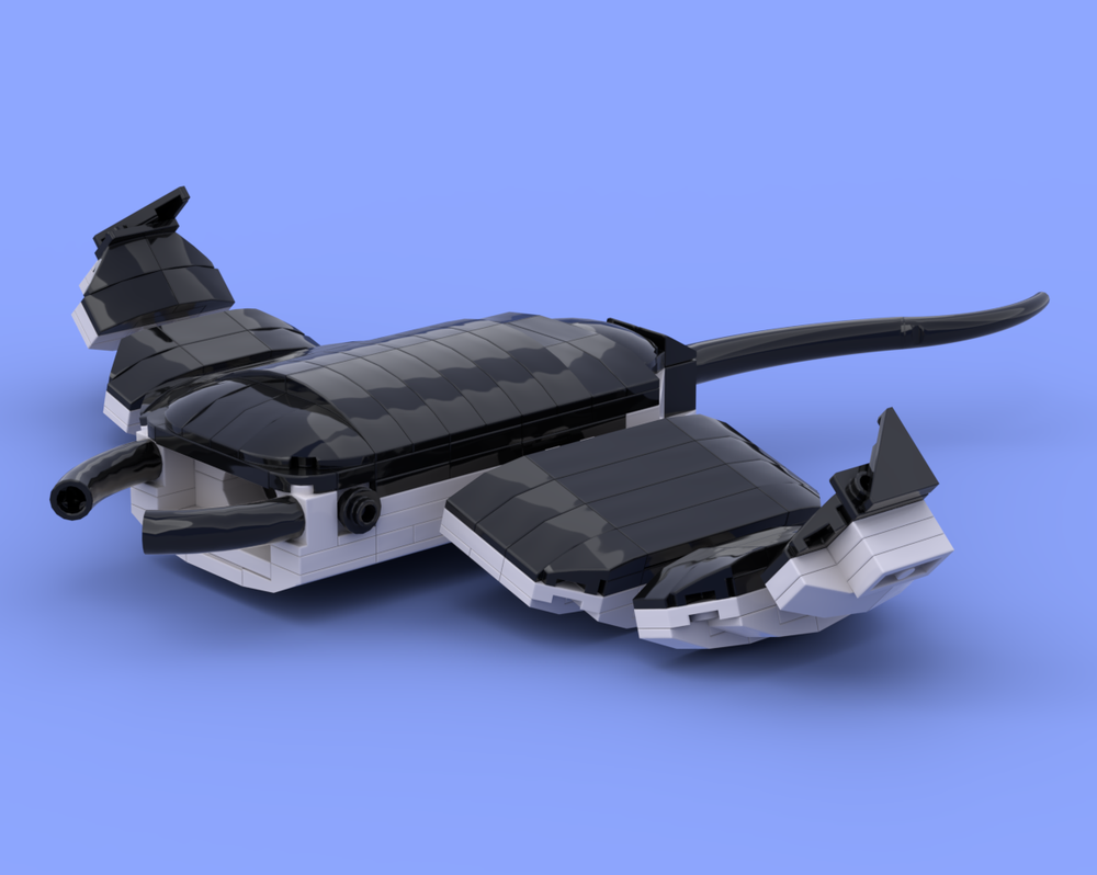 LEGO MOC-258006 ARTICULATED RAY by Constructor-leo | Rebrickable ...