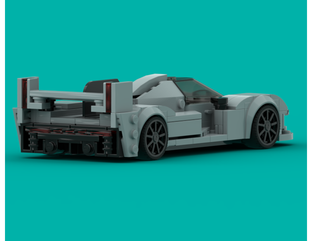 LEGO MOC-258020 76916 Porsche 963 RSP mod by KKS Speed Champion