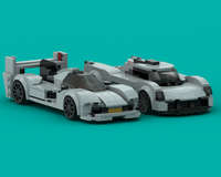 LEGO MOC-258020 76916 Porsche 963 RSP mod by KKS Speed Champion