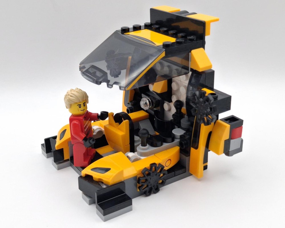 LEGO MOC-258065 Tooned Porsche 911 GT3 RS and Racing Sim Booth by ...