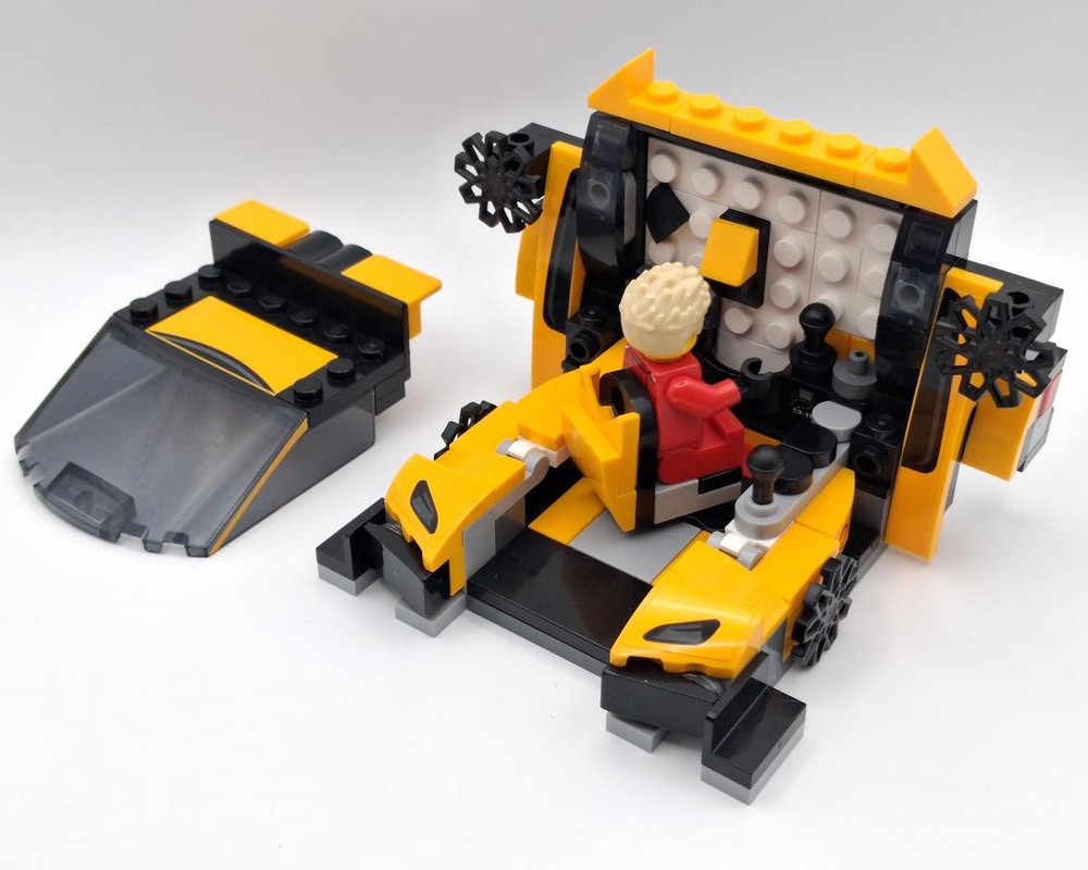 LEGO MOC-258065 Tooned Porsche 911 GT3 RS and Racing Sim Booth by ...