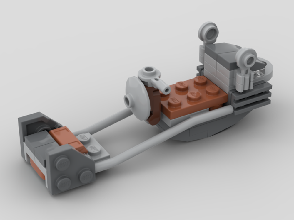 LEGO MOC-258070 Motor bike speeder - 75436 alt by TinyTurtle11 ...
