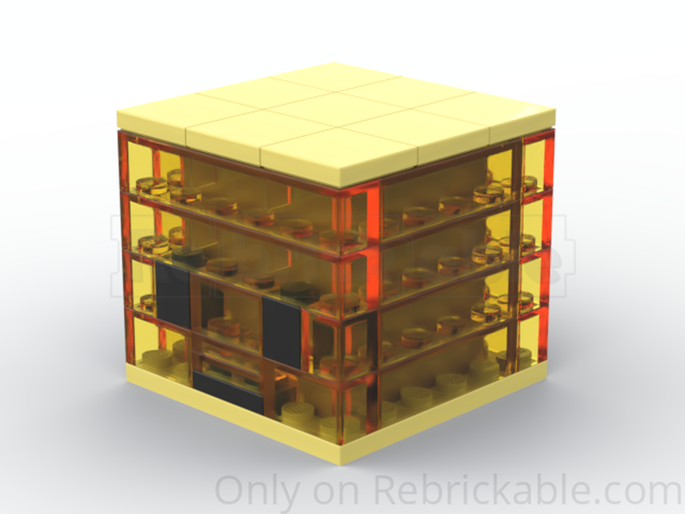 LEGO MOC-258079 Sulfur cube by Sniffer_The_Builder | Rebrickable ...
