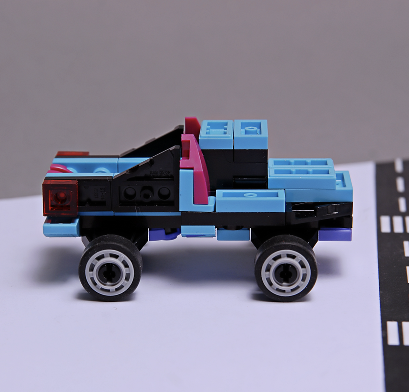 LEGO MOC-258099 30734 Pickup by Keep On Bricking | Rebrickable - Build ...