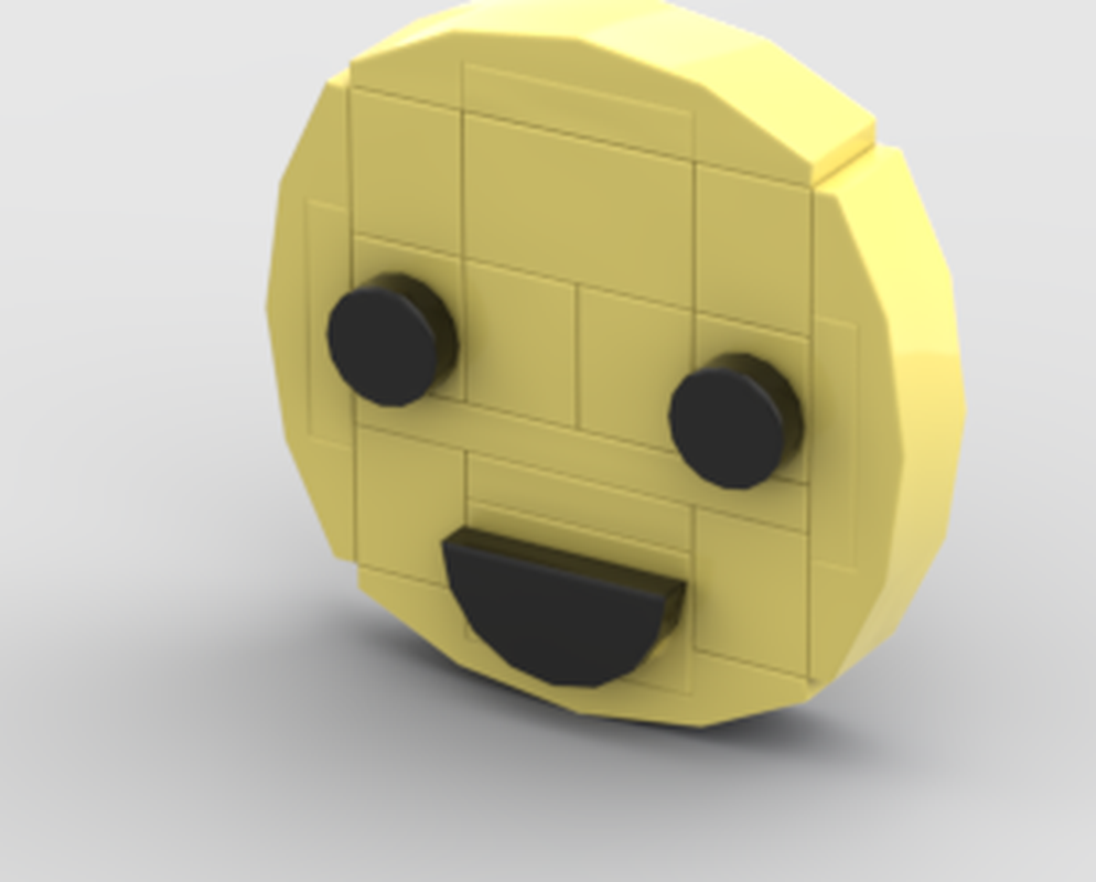 LEGO MOC-258116 Smiling Emoji by Gandalf Bricks | Rebrickable - Build ...
