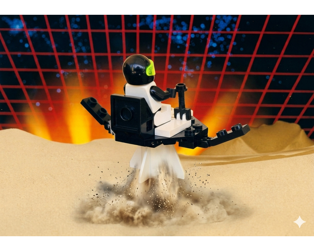 LEGO MOC-258158 (1694) Blacktron Jump Jet by Sincress | Rebrickable ...