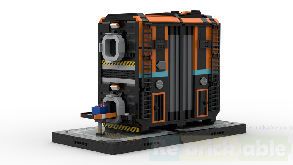 LEGO MOC-258181 Satisfactory Industrial Storage Container by matin42 ...