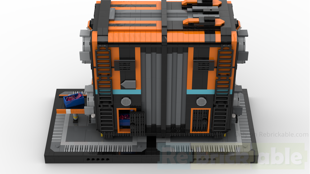 LEGO MOC-258181 Satisfactory Industrial Storage Container by matin42 ...