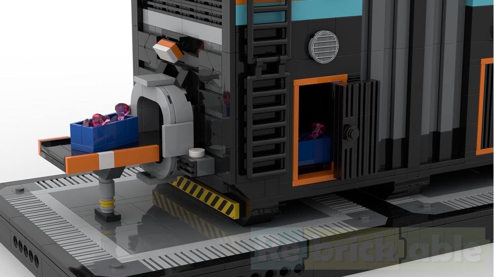 LEGO MOC-258181 Satisfactory Industrial Storage Container by matin42 ...