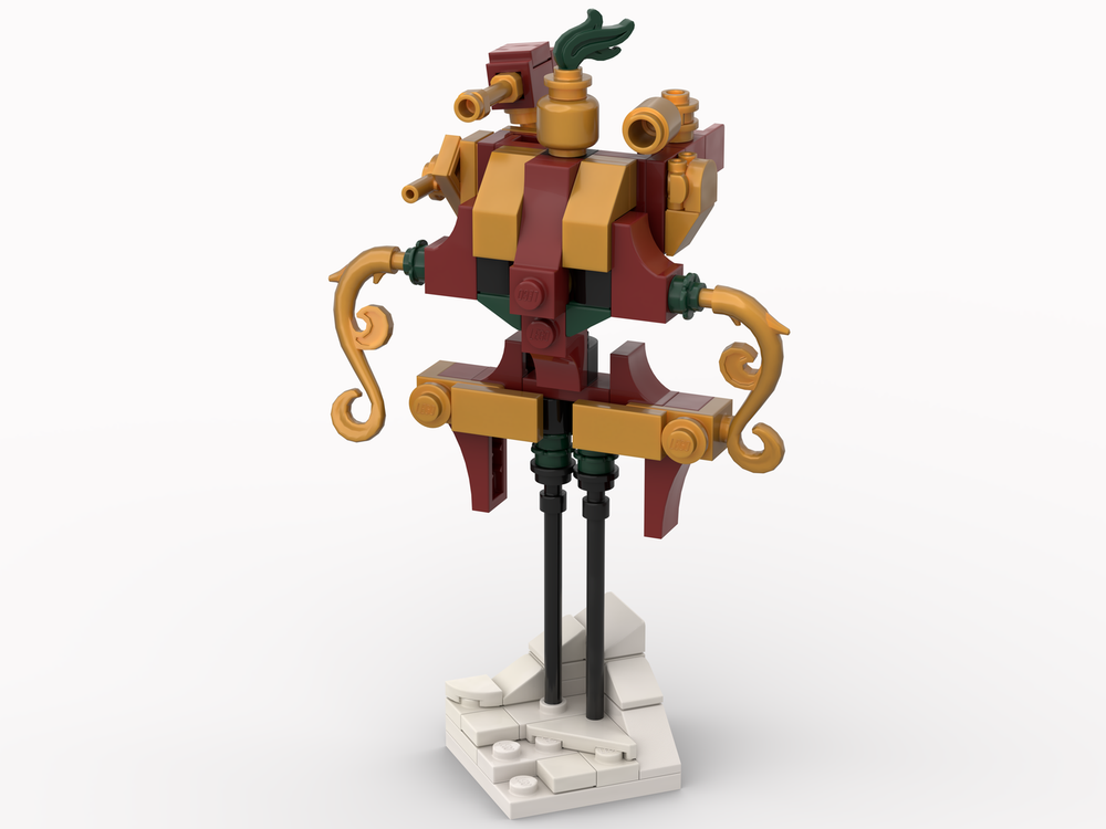 LEGO MOC-258205 Tall Mech in Snow - Rohirrim Colour Scheme by ...
