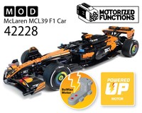 42228 McLaren MCL39 F1 Car RC MOD for Powered Up & BuWizz Mortors