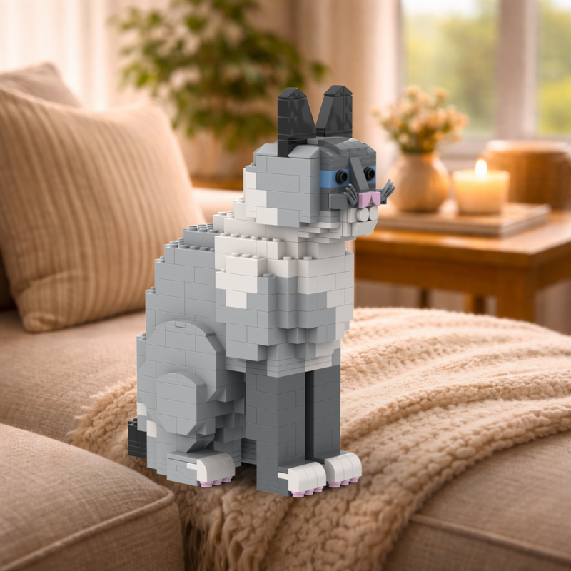 LEGO MOC-258241 Colorpoint Cat (Ragdoll) by legobičas | Rebrickable ...