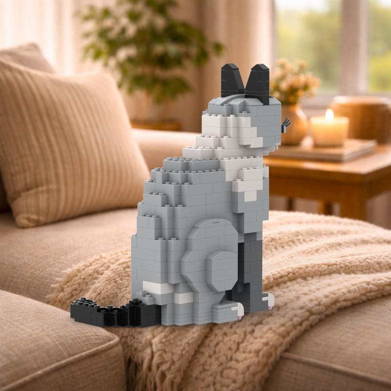 LEGO MOC-258241 Colorpoint Cat (Ragdoll) by legobičas | Rebrickable ...