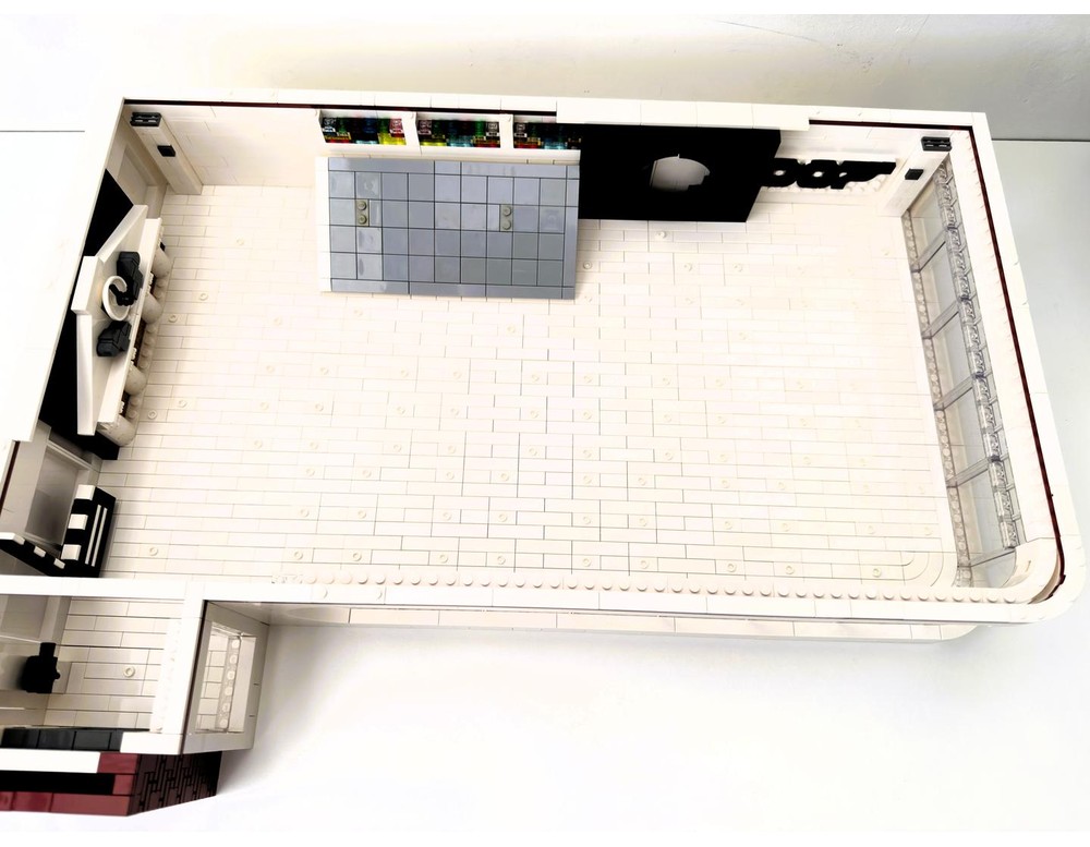 LEGO MOC-258261 Film Movie expansion floor for Motor Museum MOC