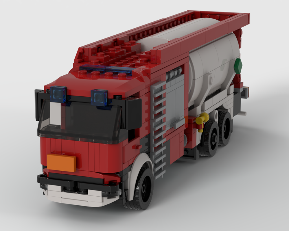 LEGO MOC-258294 Heavy-class snow-powder Fire Truck by szybki ...