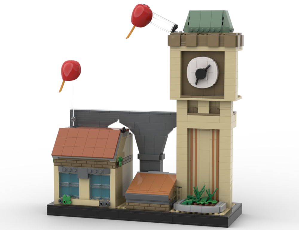LEGO MOC-258327 Sonic Rooftop Run by Brickstoic | Rebrickable - Build ...
