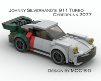 Johnny Silverhand's Porsche 911 Turbo - Cyberpunk 2077