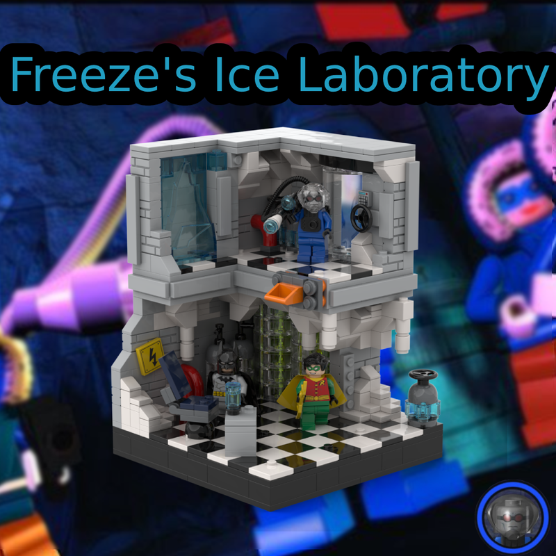 LEGO MOC-258408 Mr. Freeze Laboratory by Txizu | Rebrickable - Build ...