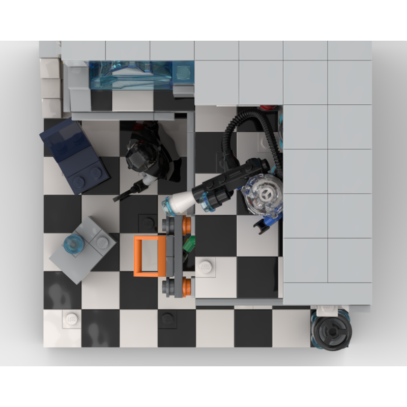 LEGO MOC-258408 Mr. Freeze Laboratory by Txizu | Rebrickable - Build ...