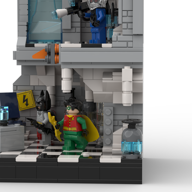LEGO MOC-258408 Mr. Freeze Laboratory by Txizu | Rebrickable - Build ...