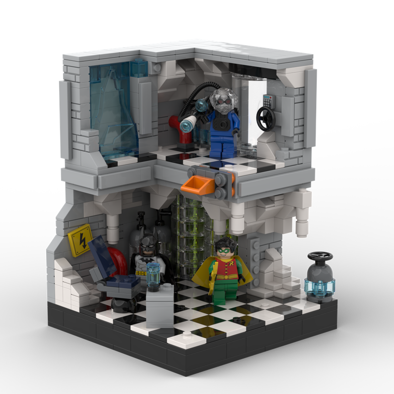 LEGO MOC-258408 Mr. Freeze Laboratory by Txizu | Rebrickable - Build ...
