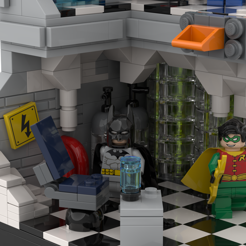 LEGO MOC-258408 Mr. Freeze Laboratory by Txizu | Rebrickable - Build ...