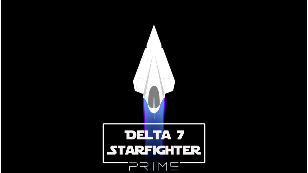 LEGO MOC Delta 7 Starfighter by P_R_I_M_E Rebrickable Build with